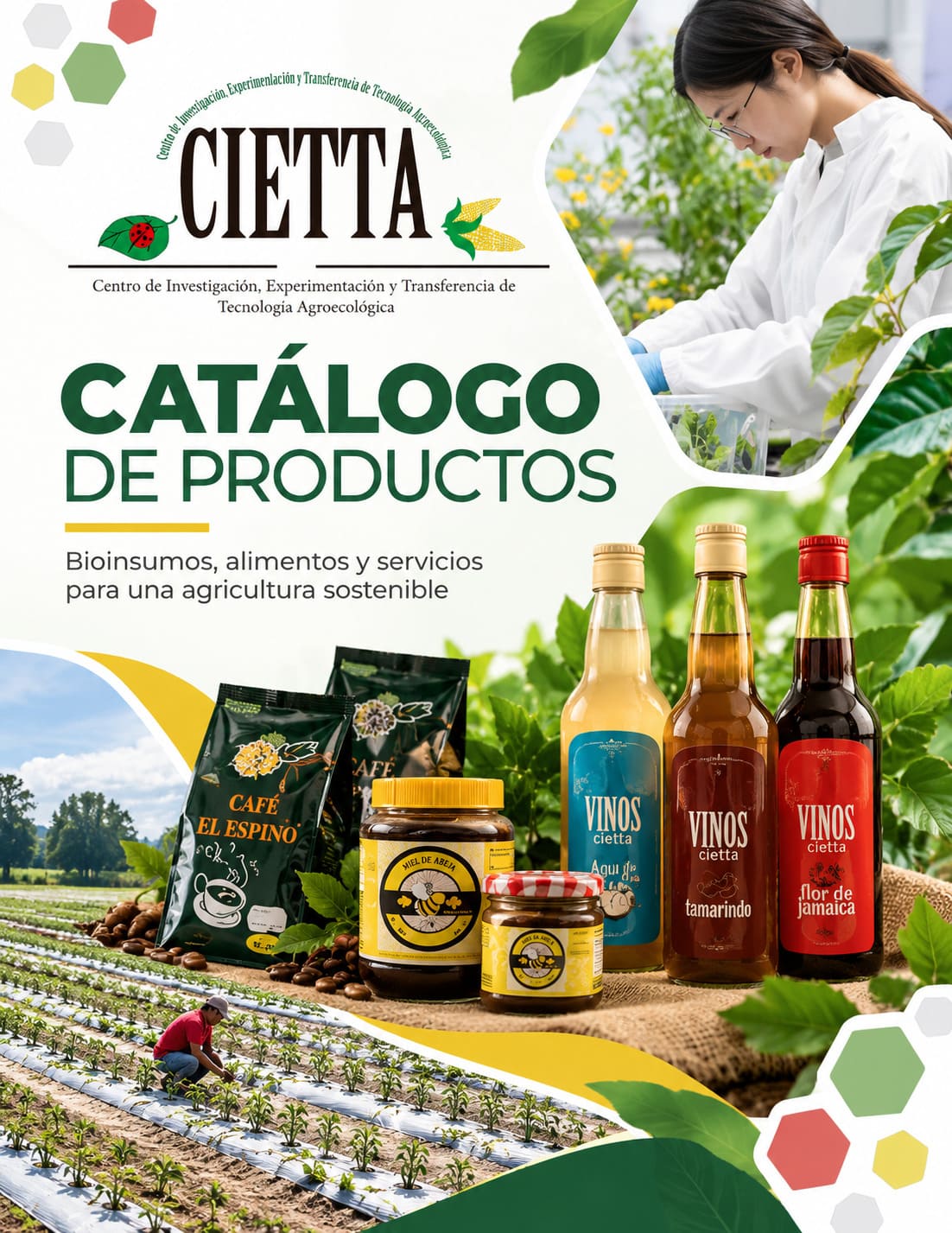 Portada del catálogo de productos CIETTA